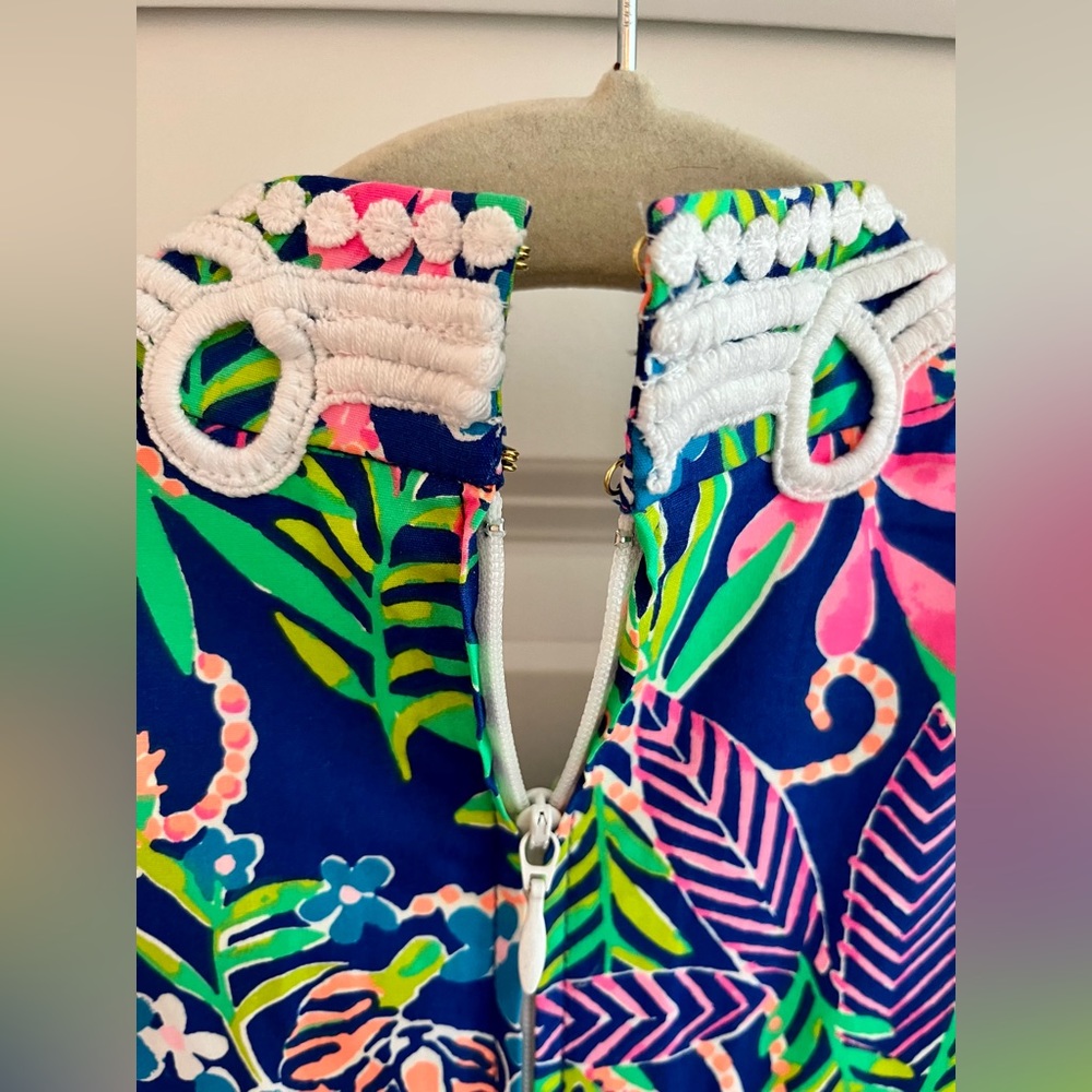 Lily Pulitzer Alexa Dress Borealis Blue - Picture 6 of 6